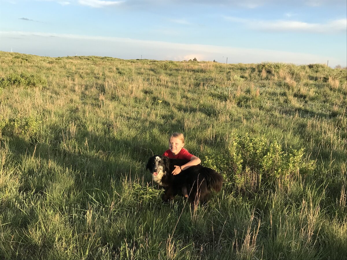 Katherine and Dog