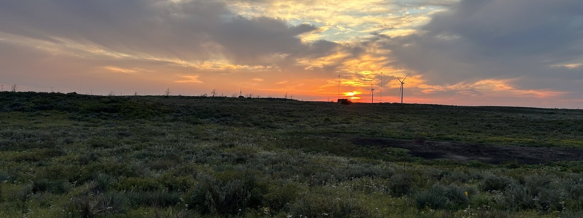 Sunset on the Range